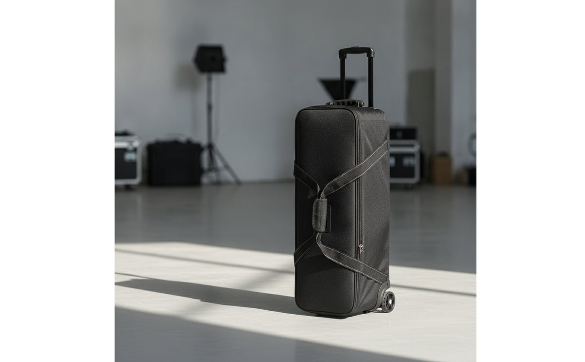 Waterproof Lighting Bag with Dividers Portable Photography Lighting Bag Travel-Friendly Studio Light Carrying Case Heavy-Duty for Photographers, Videographers, on-Location Shoots