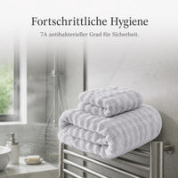 Thickened 7A Grade Cotton Bath Towel Set for Adults - Super Absorbent, Quick Dry, Lint-Free