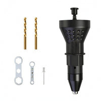 Upper Drive Interface Drill Mounted Rivet Head Ribbed Grip Cordless Drill Rivet Head