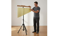 Gold-Colored 36-Tone Wind Chime Adjustable Tripod Wind Chime Floor Standing
