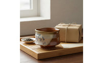 Coarse Pottery Bowl Versatile Use Handmade Tea Bowl Great Gift Tableware for Teaware Collectors