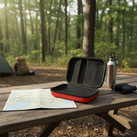Multi-Purpose EVA Hard Shell Case Long-Lasting EVA Hard Shell Storage Case Lightweight Initial Aid Supply Bag Shockproof for Outdoor, Travel, Car