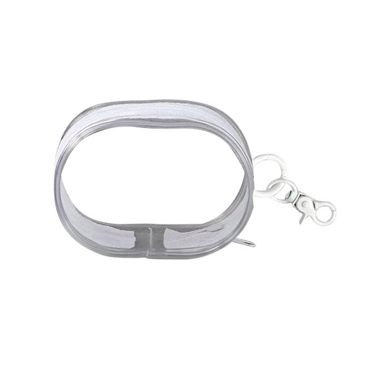 Transparent Cables Organizer Storage Compartment-Saving Storage Pouch Versatile Portable Electronics Organizer for Commuters, Handbag, Backpack