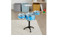 Sturdy and Long-Lasting Children's Jazz Drum Toy Easy to Assemble Kids Drum Set ABS Material Percussion Instrument for Toddlers