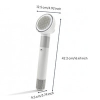 Pet Grooming Dryer Brush 2-in-1 Pet Dryer Brush Dog Grooming Blower 3-Speed Detangling for After Bath