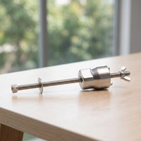 Threaded Hub Removal Tool Steel Freehub Removal Tool Shiny Hub Body Remover Long-Lasting for Mechanics, Cyclists, Workshop