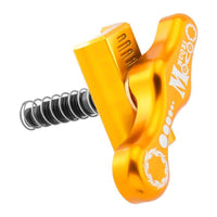 Spring-Loaded Folding Buckle Compact Frame Hinge Clamp Metallic-Finish Hardware Lightweight for Commuting