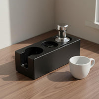 Portafilter Tamping Station Sturdy Espresso Tamping Stand Organized Countertop