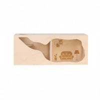 Wooden Hamster Smooth Edges Stackable Hamster House Gnaw Pet Supplies