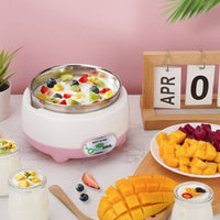 Constant Temperature Control Multi-Function Fermenter Homemade Freshness Automatic Yogurt Appliance Large Capacity Electric Yogurt Machine Food Grade for Health-Conscious Individuals, Families