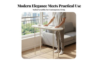 Space-Saving Balcony Leisure Table Minimalist Design Narrow Bar Table Multi-Functional Slim Standing Desk Stable Structure for Apartment Dwellers, Homeowners, Students, Small Areas, Hallway, Dining Area, Bedroom