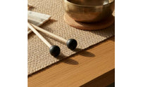 Tibetan Resonance Bowl Mallet Beech Wood Handle Wooden Resonance Bowl Mallet Easy to Play Meditation Accessory for Relaxation