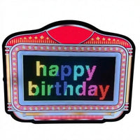 LED Sign Board Illuminated Customizable LED Sign Freestanding Digital Display Board for Businesses, Event Planners, Storefront, Taverns, Parties