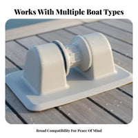 Inflatable Boat Anchor Wheel Secure Anchoring Inflatable Boat Anchor Holder Reduces Drag Easy Installation