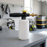 Car Cleaning Kit with Soap Dispenser for Car Wash, Professional Car Detailing Foam Sprayer with Stainless Steel Foam Lance, 750ml Capacity