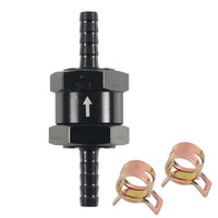 Aluminum Alloy Fuel Check Valve for Gasoline and Diesel - Multiple Sizes
