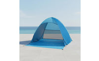 Ventilated Design Self-Deploying Beach Tent Waterproof Automatic Beach Shelter Outdoor Gear for Families, Picnic, Hiking