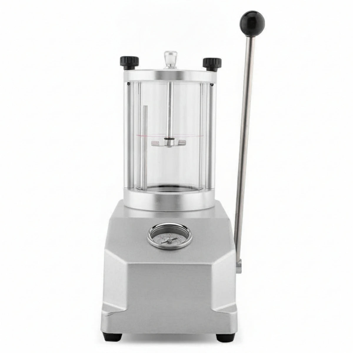 Watch Waterproof Tester Transparent Glass Cylinder Industrial Equipment Metal Lever