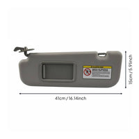 Car Sun Visor Direct Replacement Vehicle with Vanity Mirror Automotive Part