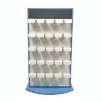 Rotating Earring Display Stand Space Saving Double-Sided Jewelry Rack Large Capacity Rotating Jewelry Display Stand for Live Broadcasting