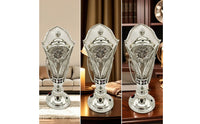 Electric Scent Warmer Electrically Powered Scent Warmer with Mesh Panels Metal for Prayer Space, Living Room, Entryway