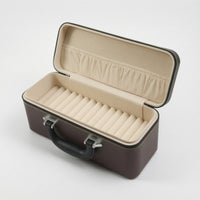 Bracelet Storage Case Hard-Shell Bracelet Case with Slots Bangle Organizer Portable Bangle Box Travel-Friendly for Collectors