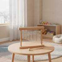 Chime Toy with Mallet Wooden Instrument Musical for Music Wellness