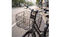 Front Foldable Bike Basket Rear Folding Cycle Basket Hanging Easy to Install for Students, Shopping