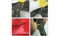 Easy to Use Plastic Bumper Repair Welder Multi-Mode Heat Settings Plastic Joining for Auto Body Technicians, Garage