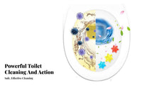 Flower Toilet Scent Dispenser Deodorizing Flower Toilet Gel Freshens with Every Flush for Homeowners, Property Managers, Restroom, Hotel, Office