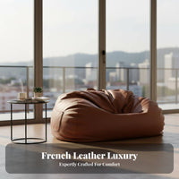 Oversized Teardrop Floor Lounger Giant Size adaptable Bean Bag Chair Relaxing Comfort Indoor Seating Full physique Support for Students, home enthusiasts, Balcony, Living Room, Lounge Area, perusing alcove