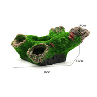 Artificial Driftwood Shelter Safe for Aquatic Life Resin Driftwood Hideout