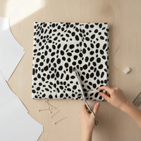 Animal Print Short Plush Fabric for Sofa and Toy Upholstery