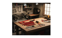 1/10 Scale Garage Set Rc Engine Hoist Easy Assembly Rc Engine Crane for Workshop Scene