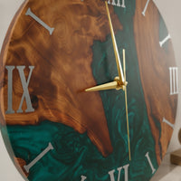 Roman Numeral Wall Clock Round Clock with Roman Numerals Classic for Living Room