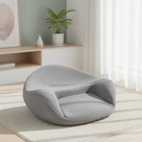 Ergonomic Floor Cushion with Backrest Supportive Meditation Cushion Comfortable Furniture Sturdy for Yogis