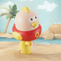 Chicken Water Cartoon Press Water Toy Compact for Swimming Pool, Young Children