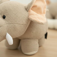 Great Gift Hippo Plushie PP Cotton Filling Elephant Soft Toy Short Stuffed Material for Children, Toddlers, Playroom, Bedroom, Nursery