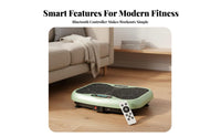 Adjustable Speed Whole Body Vibration Machine Quiet Operation Exercise Vibration Plate Handheld Controller Control Fitness Equipment LED Interface Panel for Women, Adults, Office Workers, Home Gym, Living Room, Bedroom