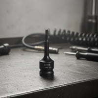 7 Pieces 3/8 Drive Metric Hex Piece Set Single-Piece Construction 3/8 Inch Drive Hex Socket Set Power Tool Accessory