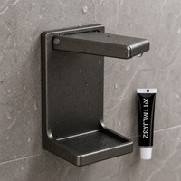 Foldable Wall-Mounted Basin Holder for Bathroom and Shower