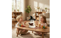 Reading Ghost with Witch Hat Cute Ghost Figurine Standing Tabletop Decoration Playful for Students, Bookshelf