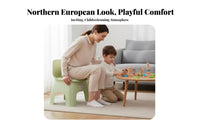 Thickened Design children's supportrest Stool Easy to easy-clean portable Task Seat Multi-Functional Low Chair Lightweight for young children, Students, Living Room, Kindergarten, Playroom, Bedroom