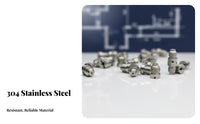 Snow Foam Generator Core Rust-Proof Stainless Steel Orifice Nozzle Long-Lasting
