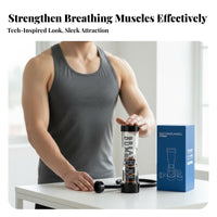 Improves Endurance Breathing Dumbbell CE ROHS Certified Respiratory Muscle Exercise Device Strengthens Core Muscles Lung Capacity Exercise Device Easy to Use & Clean for Athletes, Runners, Seniors, Sports Training, Home Workouts, Warm-Ups & Cool-Downs