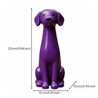 Hand Painted Quirky Dog Vase Handmade Dog Flower Vase 3D Sculpted Table Ornament Whimsical