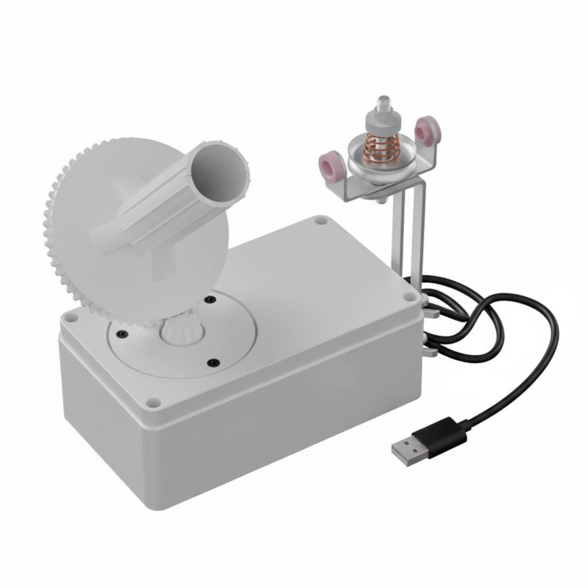 Low Voltage Safe USB Powered Yarn Winder Easy Assembly Electric Yarn Winder Time-Saving for Knitters, Crocheters