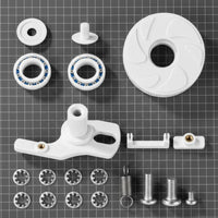 Pool Swing Axle Kit Easy to Install Axle Kit and Metal Pressure Cleaner Part Set