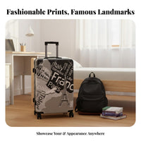 Large Capacity Wheeled Trolley Case Sturdy 4-Wheel Travel Suitcase Combination Lock Hardside Luggage Telescoping Handle for Vacati Single Rs, Young Adults, Vacation, Vacations, Business Trip, Weekend Getaways