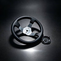 Slide cart Steering Wheel Alloy-cart Steering Wheel for DIY Builders